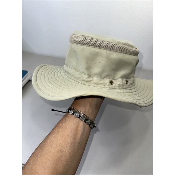 Henschel Hat Co. USA Sun/camper Hat Medium! No String! Beige Outdoor Fishing - Picture 10 of 15